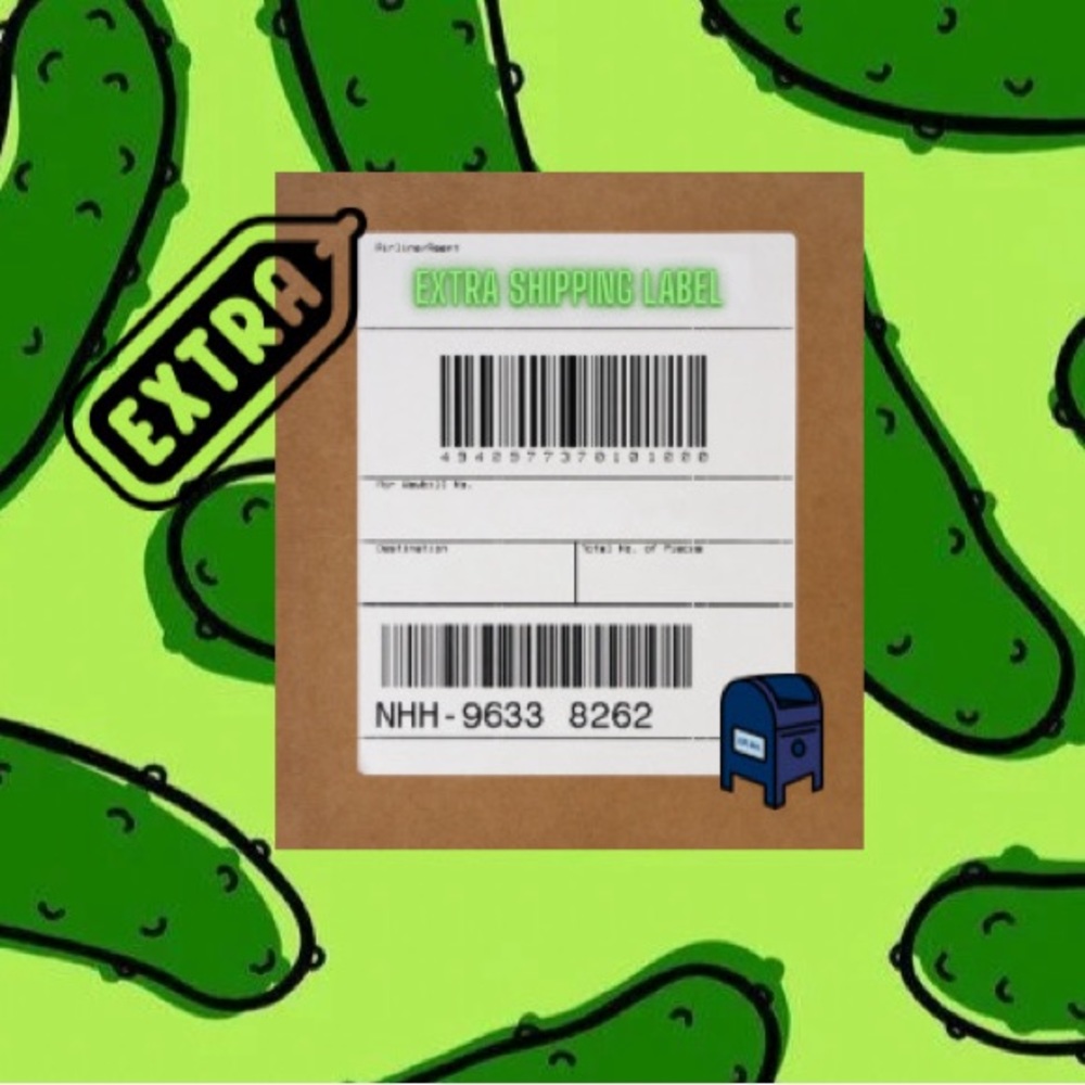 EXTRA SHIPPING LABEL